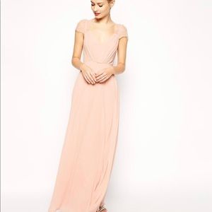ASOS Kate Blush Bridesmaid Dress